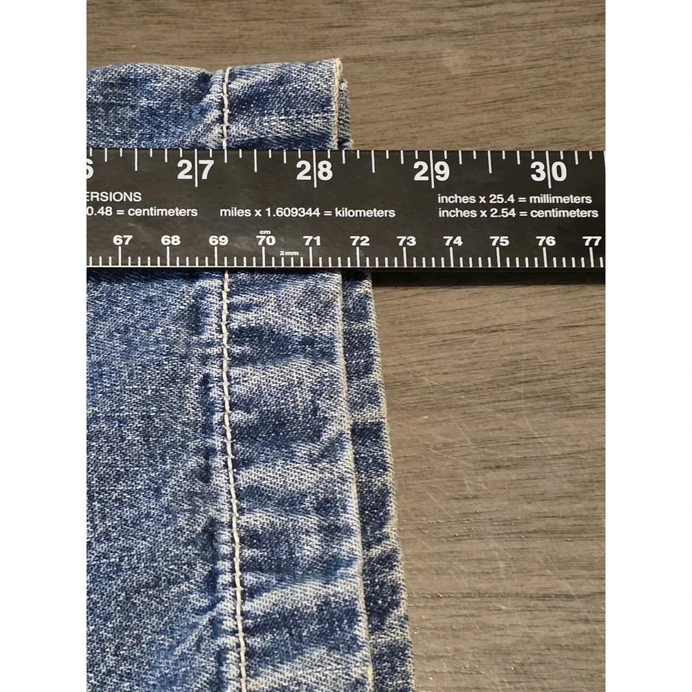 Vintage Calvin Klein Bib Overalls Mens Large Medium Wash Denim 90s Y2K